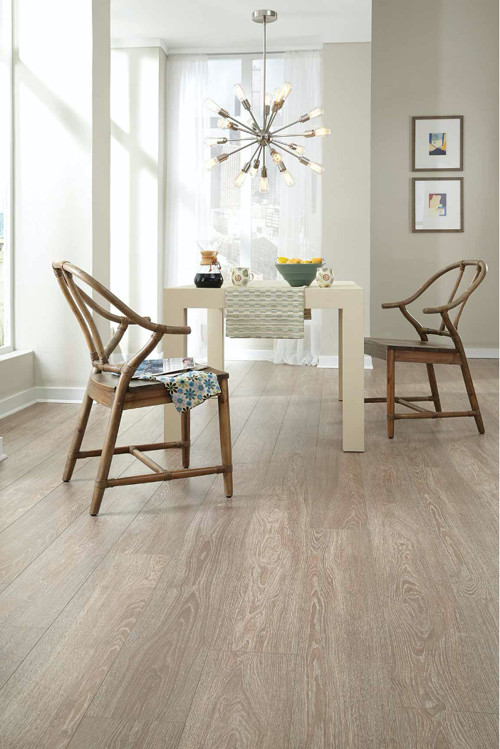 Beautiful Tile Dining Room Floor Example